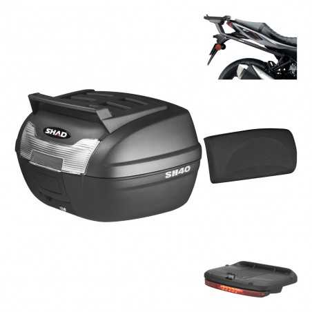 SHAD Baul trasero + herraje montaje accesorios KIT-178406