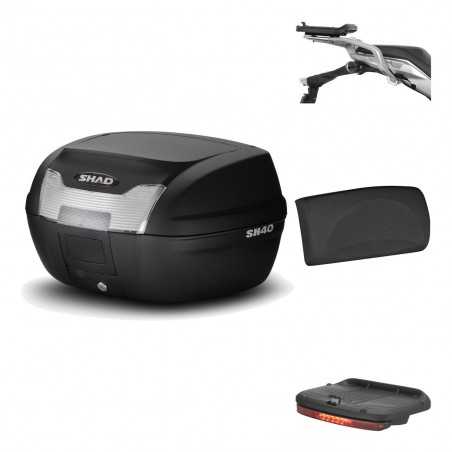 SHAD Baul trasero + herraje montaje accesorios SH40 SH 40 2011 KIT-178218