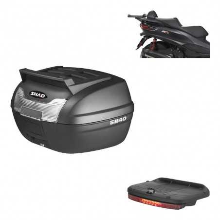 Back trunk + big top fitting + brake light 