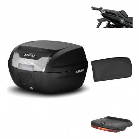 SHAD Baul trasero + herraje montaje accesorios SH40 SH 40 2011 KIT-178310