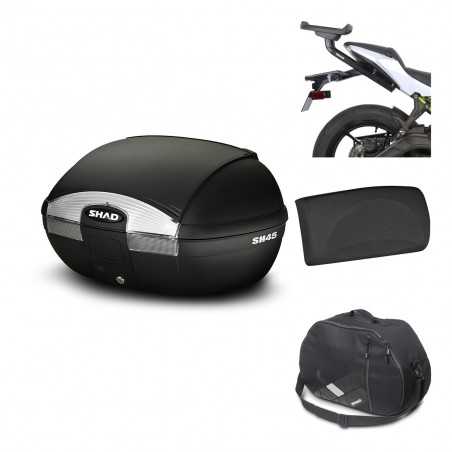 SHAD Baul trasero + herraje montaje accesorios SH45 SH 45 KIT-178557