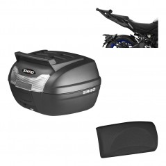 Back trunk + big top fitting + passenger support 