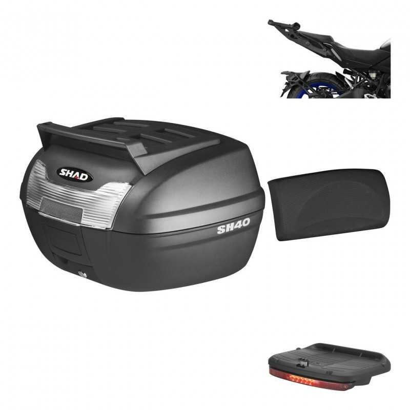 Rear trunk + mounting hardware + accessories 
