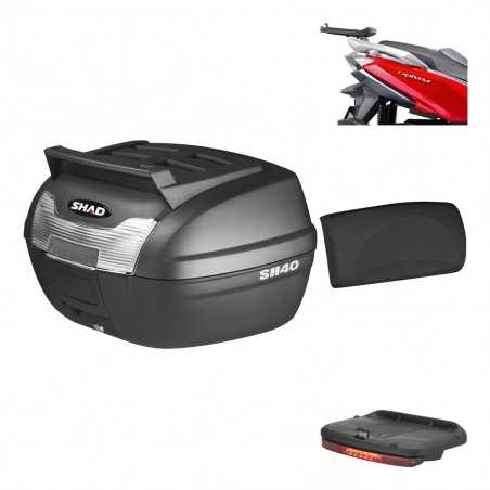 SHAD Baul trasero + herraje montaje accesorios KIT-178510