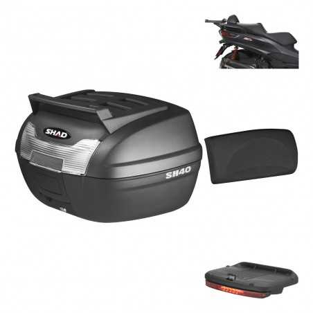SHAD Baul trasero + herraje montaje accesorios KIT-178410