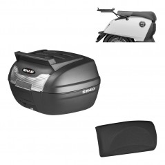 Back trunk + top fitting + passenger support 