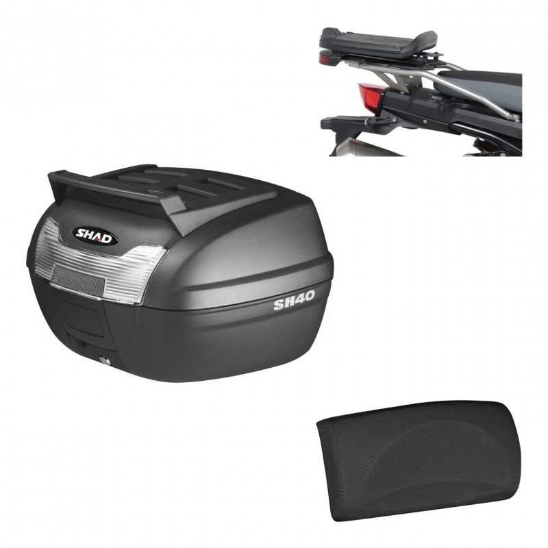 Back trunk + big top fitting + passenger support 