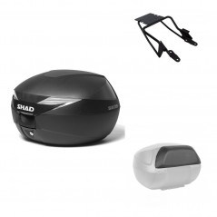 SHAD Baul trasero + herraje montaje respaldo de pasajero SH39 SH 39 KIT-178168