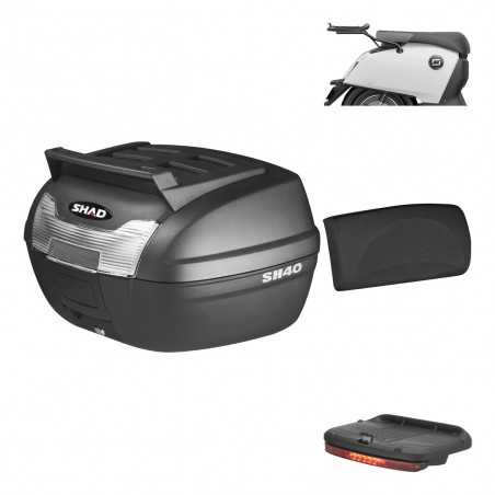 SHAD Baul trasero + herraje montaje accesorios KIT-178514