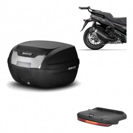 SHAD Baul trasero + herraje montaje luz de freno SH40 SH 40 2011 KIT-178316