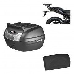 SHAD Baul trasero + herraje montaje respaldo de pasajero KIT-178465