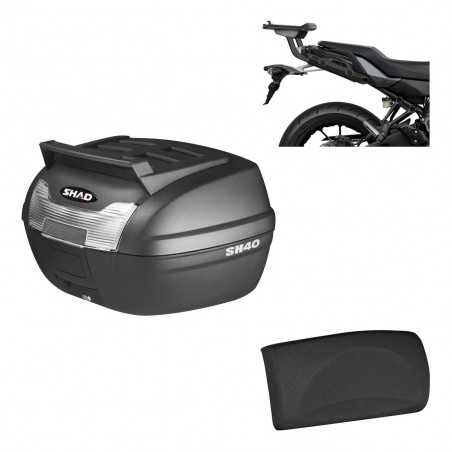 Back trunk + big top fitting + passenger support 