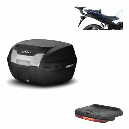 SHAD Baul trasero + herraje montaje luz de freno SH40 SH 40 2011 KIT-178268