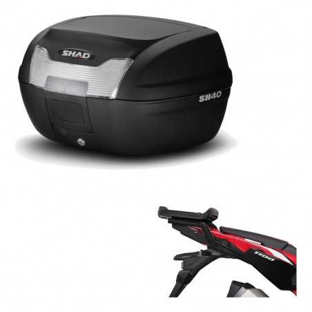 SHAD Baul trasero + herraje montaje SH40 SH 40 2011 KIT-178319