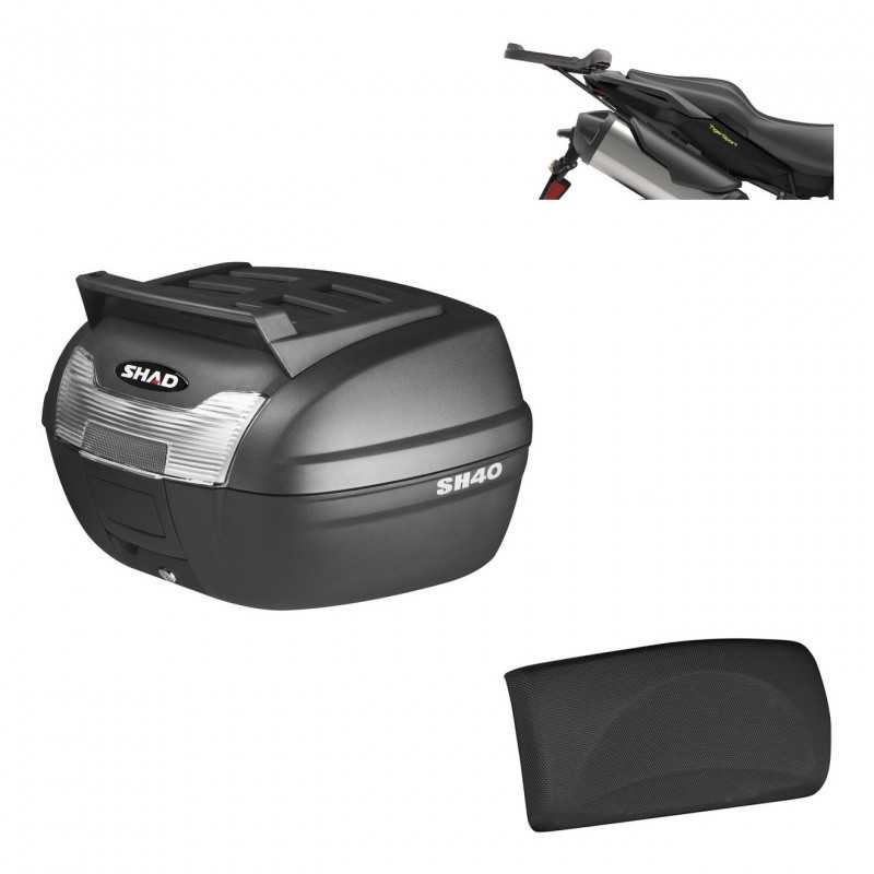 Back trunk + big top fitting + passenger support 