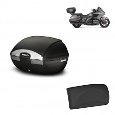 SHAD Baul trasero + herraje montaje respaldo de pasajero SH45 SH 45 KIT-178618