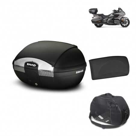 Rear trunk + mounting hardware + accessories  SH45 SH 45