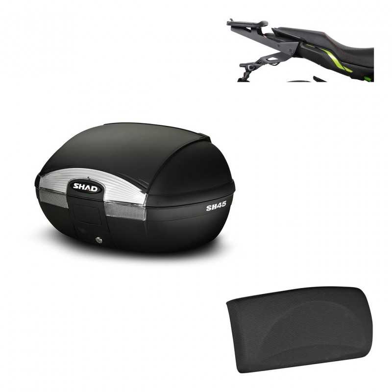 SHAD Baul trasero + herraje montaje respaldo de pasajero SH45 SH 45 KIT-178770
