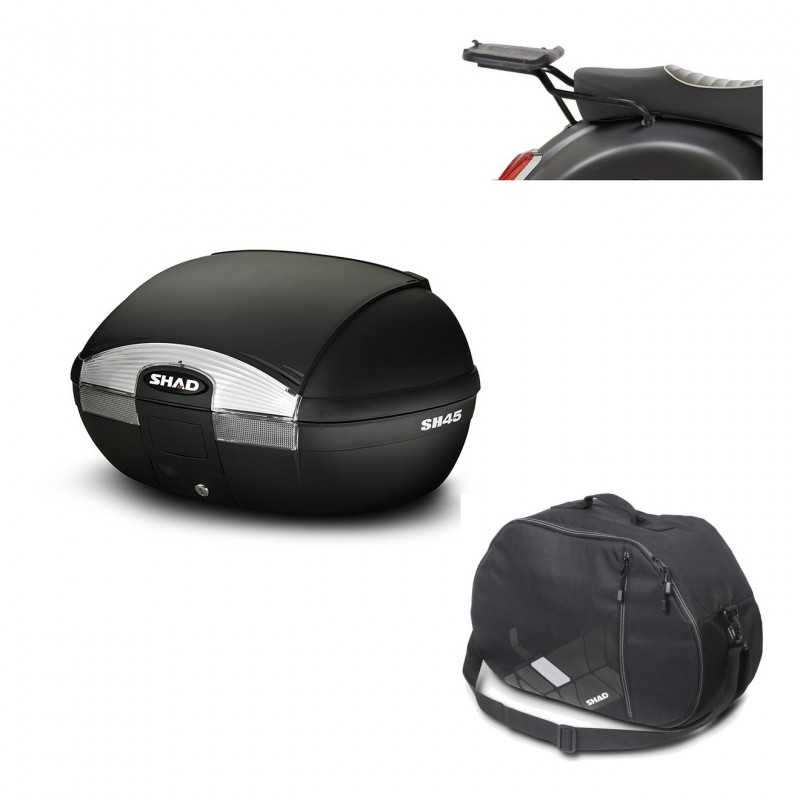 SHAD Baul trasero + herraje montaje bolsa interna SH45 SH 45 KIT-178824