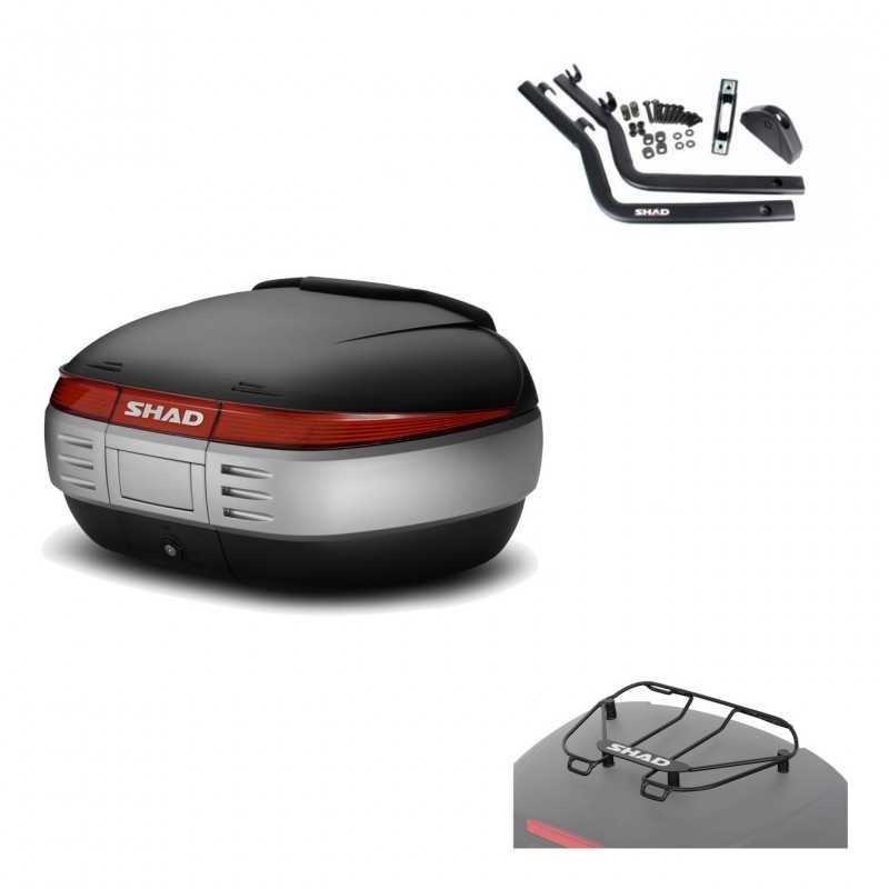 SHAD Baul trasero + herraje montaje parrilla portabultos superior SH50 SH 50 KIT-179080