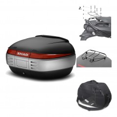 Rear trunk + mounting hardware + accessories  SH50 SH 50