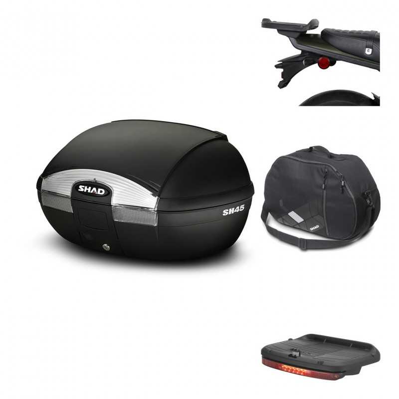 SHAD Baul trasero + herraje montaje accesorios SH45 SH 45 KIT-178633