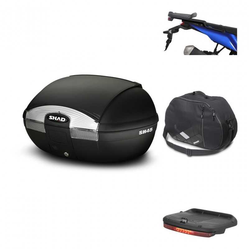 Rear trunk + mounting hardware + accessories  SH45 SH 45