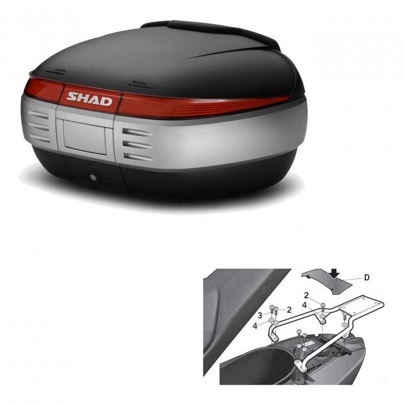 SHAD Baul trasero + herraje montaje SH50 SH 50 KIT-178884