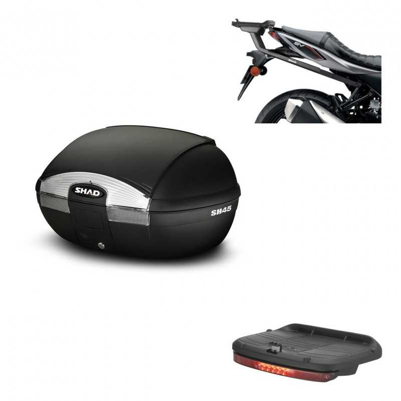 SHAD Baul trasero + herraje montaje luz de freno SH45 SH 45 KIT-178639