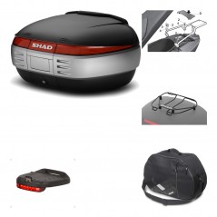Rear trunk + mounting hardware + accessories  SH50 SH 50