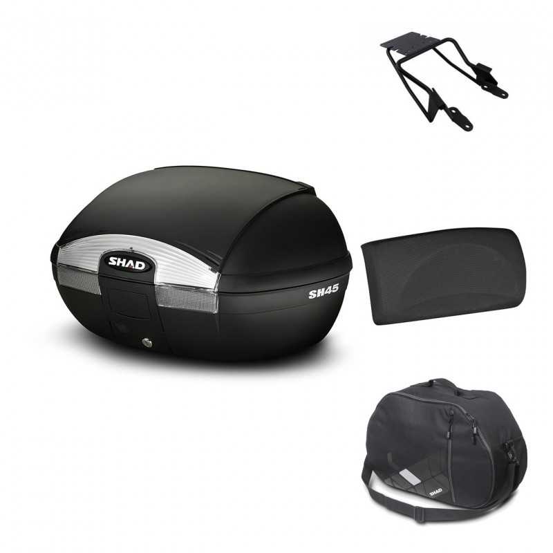 Rear trunk + mounting hardware + accessories  SH45 SH 45