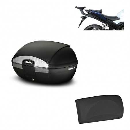 SHAD Baul trasero + herraje montaje respaldo de pasajero SH45 SH 45 KIT-178698