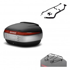 SHAD Baul trasero + herraje montaje parrilla portabultos superior SH50 SH 50 KIT-179049