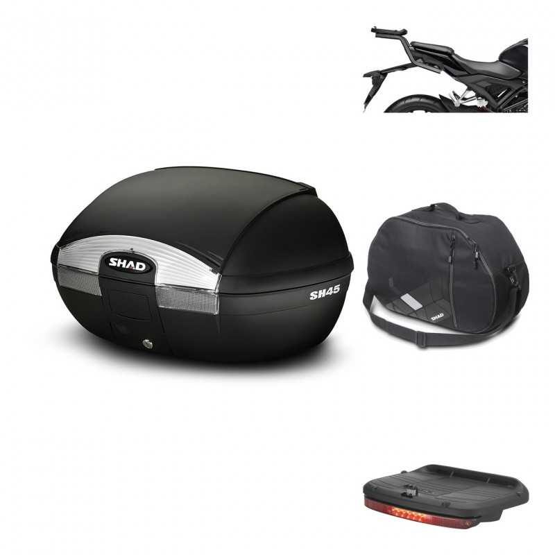 Rear trunk + mounting hardware + accessories  SH45 SH 45