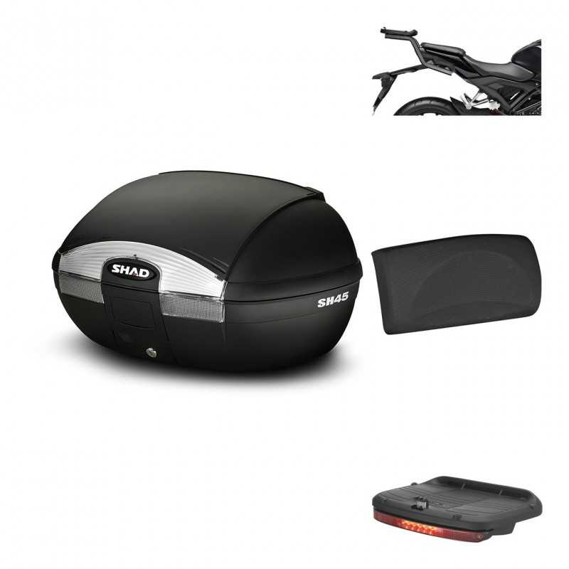 Rear trunk + mounting hardware + accessories  SH45 SH 45