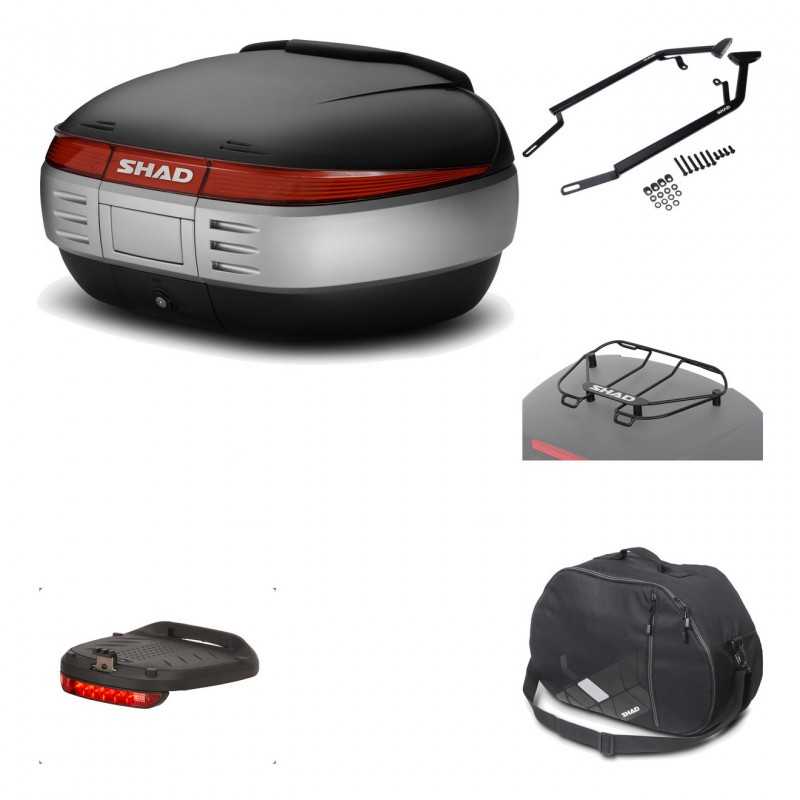 SHAD Baul trasero + herraje montaje accesorios SH50 SH 50 KIT-179098