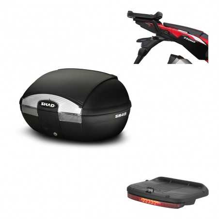 SHAD Baul trasero + herraje montaje luz de freno SH45 SH 45 KIT-178799