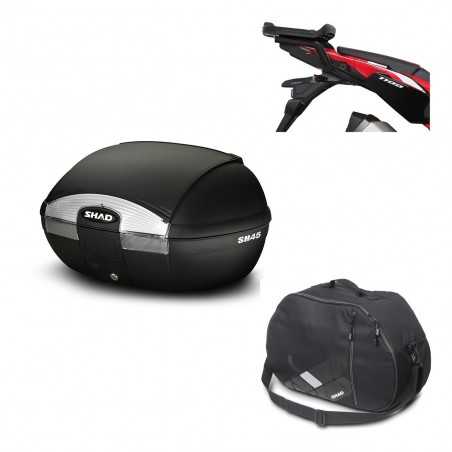 SHAD Baul trasero + herraje montaje bolsa interna SH45 SH 45 KIT-178800