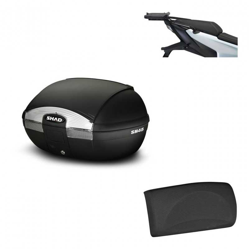 SHAD Baul trasero + herraje montaje respaldo de pasajero SH45 SH 45 KIT-178706