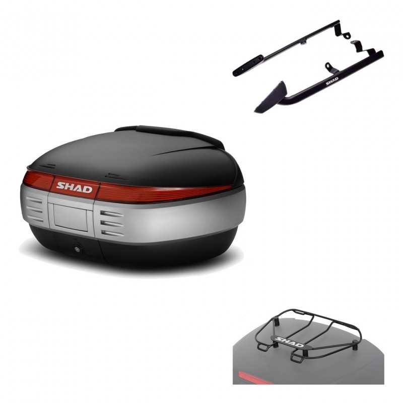 SHAD Baul trasero + herraje montaje parrilla portabultos superior SH50 SH 50 KIT-179001
