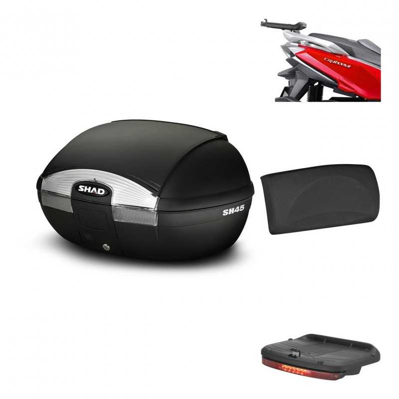 Rear trunk + mounting hardware + accessories  SH45 SH 45