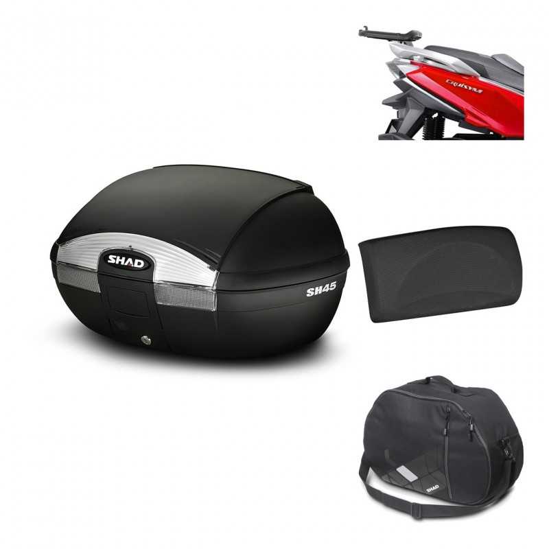 Rear trunk + mounting hardware + accessories  SH45 SH 45