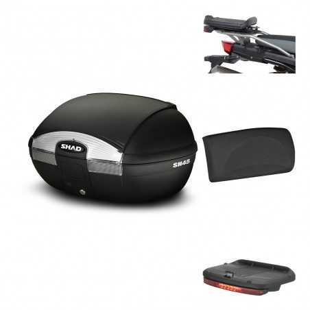 Rear trunk + mounting hardware + accessories  SH45 SH 45