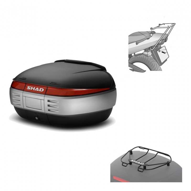 SHAD Baul trasero + herraje montaje parrilla portabultos superior SH50 SH 50 KIT-179059