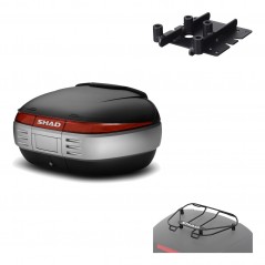 SHAD Baul trasero + herraje montaje parrilla portabultos superior SH50 SH 50 KIT-179109