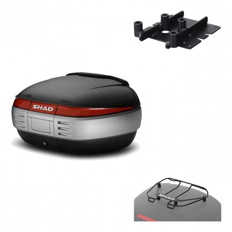 SHAD Baul trasero + herraje montaje parrilla portabultos superior SH50 SH 50 KIT-179109
