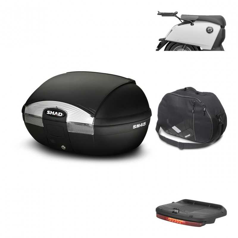 Rear trunk + mounting hardware + accessories  SH45 SH 45