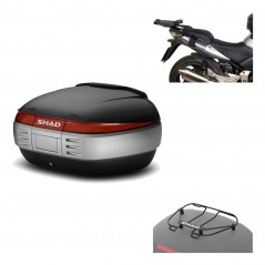 SHAD Baul trasero + herraje montaje parrilla portabultos superior SH50 SH 50 KIT-178912
