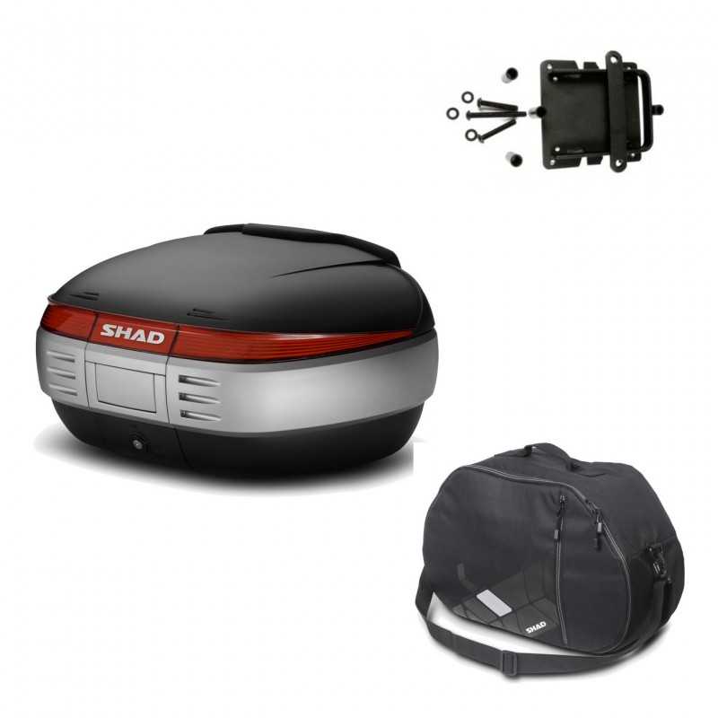SHAD Baul trasero + herraje montaje bolsa interna SH50 SH 50 KIT-179114
