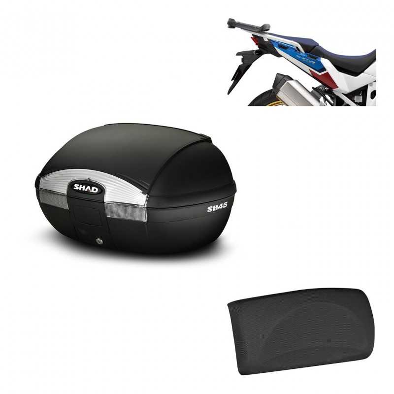 SHAD Baul trasero + herraje montaje respaldo de pasajero SH45 SH 45 KIT-178810